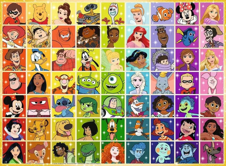 Personajes Disney y Pixar