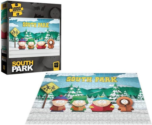 South Park Paper Bus Stop Rompecabezas The OP Puzzles 1000 Piezas