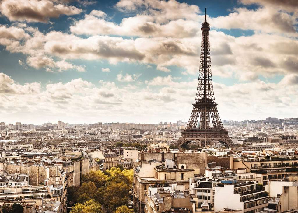Torre Eiffel Paisaje - Rompecabezas 1000 Piezas