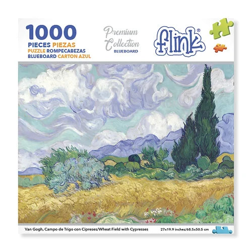 Campo de Trigo con Cipreses Van Gogh Rompecabezas Flink