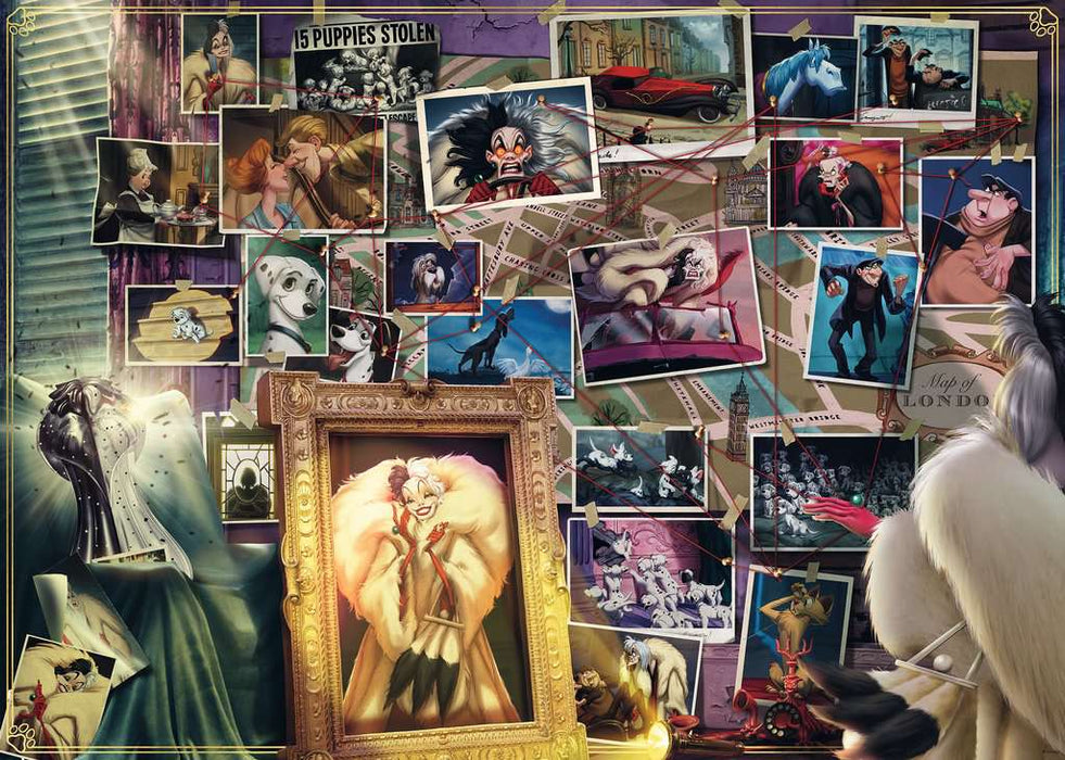 Cruella de Vil - Rompecabezas 1000 Piezas
