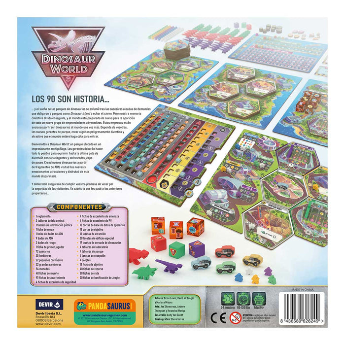 Dinosaur World - Juego de Mesa