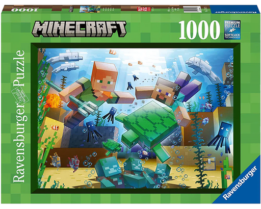 Minecraft Mosaico Rompecabezas 1000 Piezas Ravensburger