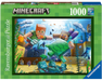 Minecraft Mosaico Rompecabezas 1000 Piezas Ravensburger