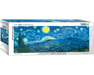 Noche estrellada Van Gogh Rompecabezas panorámico 1000 piezas Eurographics