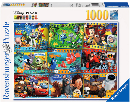 Películas Pixar Rompecabezas 1,000 Piezas Ravensburger