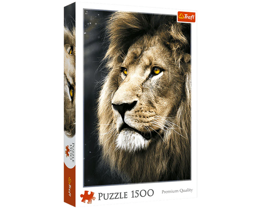 Retrato de León Rompecabezas de 1500 Piezas Trefl 