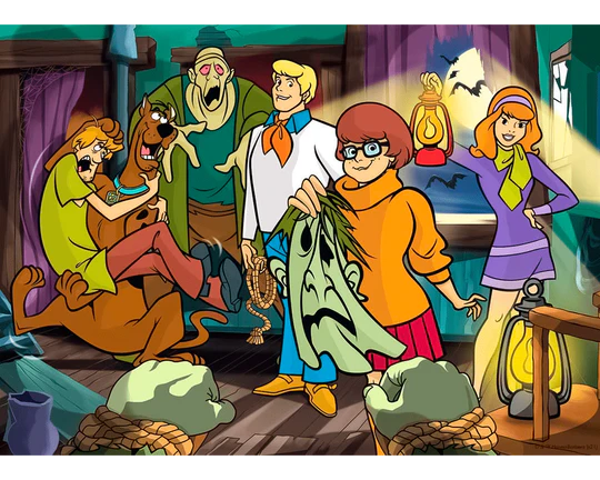 Scooby Doo Romp Scooby-Doo! Desenmascarados - Rompecabezas 1000 Piezas — La Mazmorra